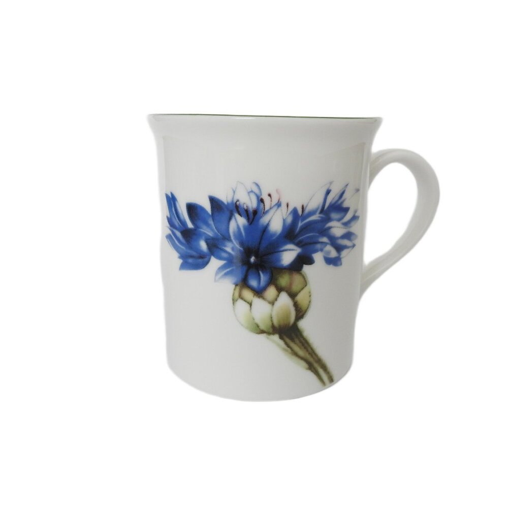 Villeroy & Boch Cornflower Flora Mug Germany 1748 Ceramic Premium Porcelain